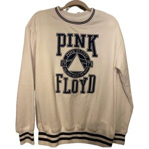 Pink Floyd White Crewneck Sweater